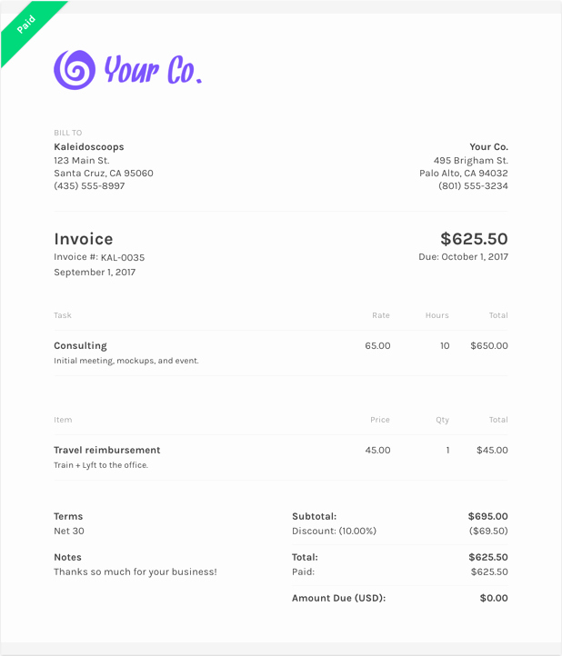 Makeup Artist Invoice Template Unique Makeup Invoice Template