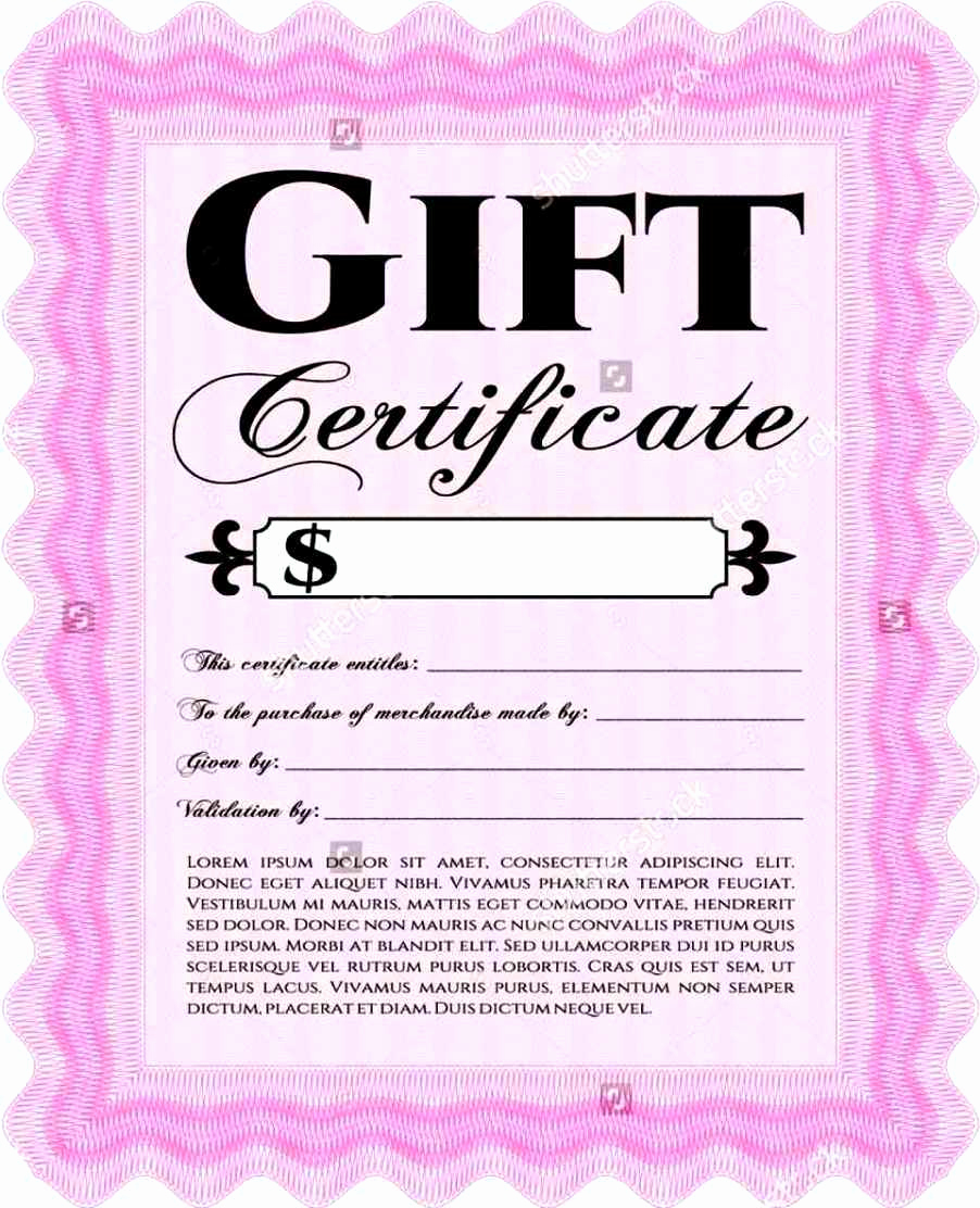 Makeup Gift Certificate Template Fresh Beauty Gift Certificate Template Template Update234