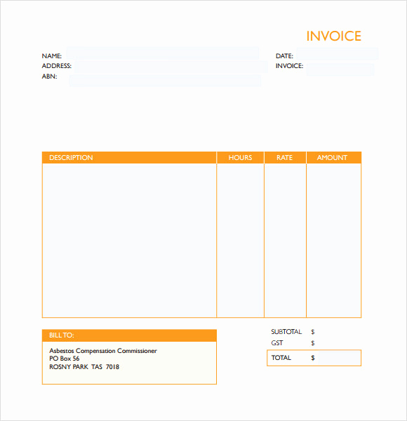 Medical Billing Invoice Template Lovely Free 10 Medical Invoice Templates In Google Docs