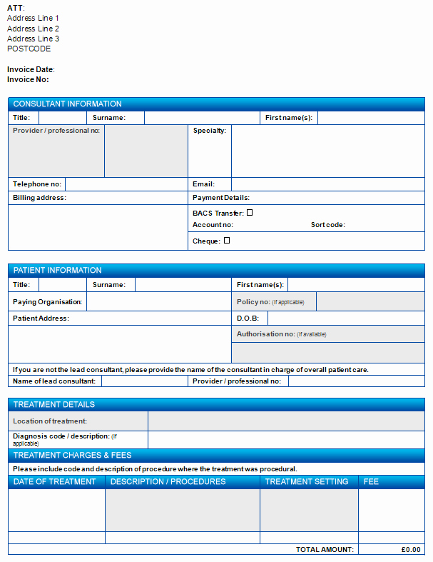 Medical Billing Invoice Template New Invoicing organisations Medical Billing Healthcode