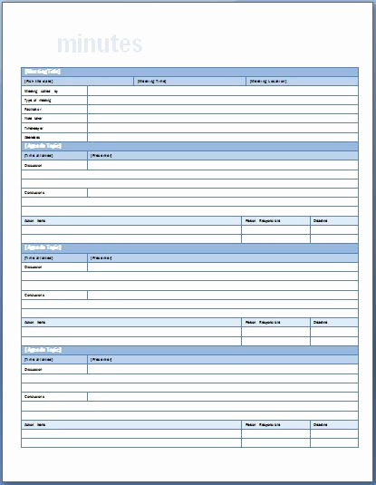 Meeting Notes Template Word Elegant 119 Best Images About Nonprofit On Pinterest