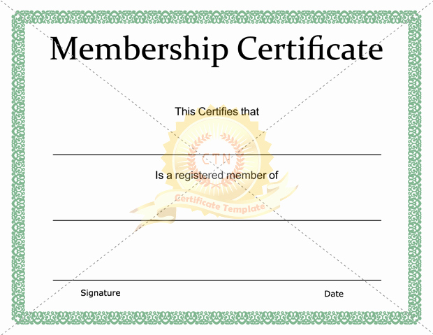 Membership Certificate Llc Template Elegant Membership Certificate Inc and Llc