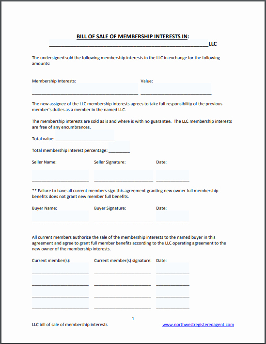Membership Certificate Llc Template Luxury How to Sell An Llc Free Llc Membership Bill Of Sale form