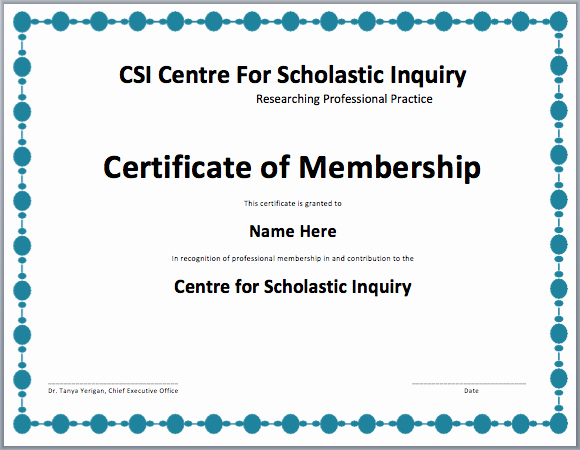 Membership Certificate Llc Template Unique Membership Certificate Template Free Template Downloads