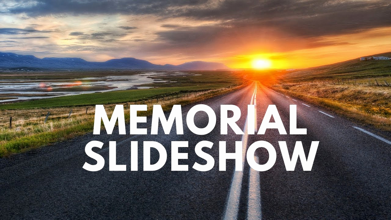 Memorial Slideshow Template Powerpoint Unique Funeral Memorial Montage Slideshow Presentation