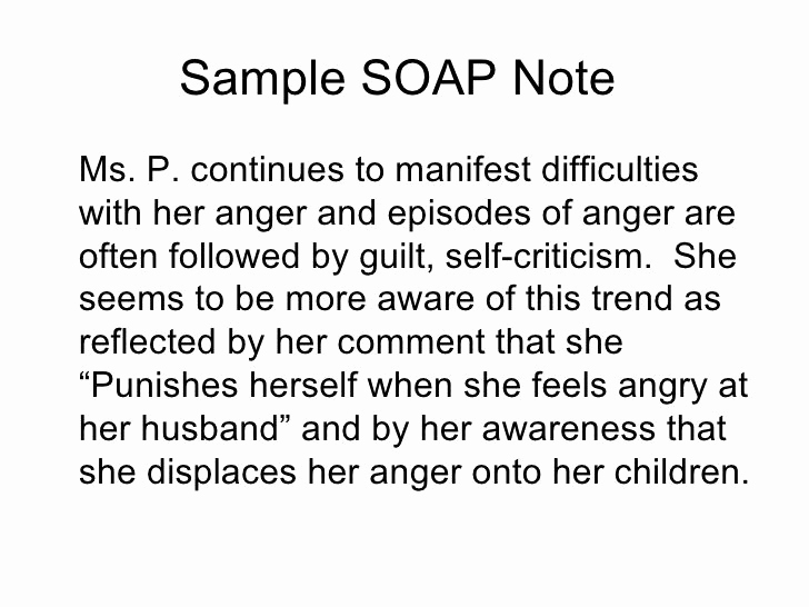 Mental Health soap Note Template Elegant soap Note Template Counseling Google Search …