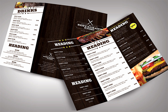 Menu Design Ideas Template Inspirational 33 Restaurant Brochure Templates Free Psd Eps Ai