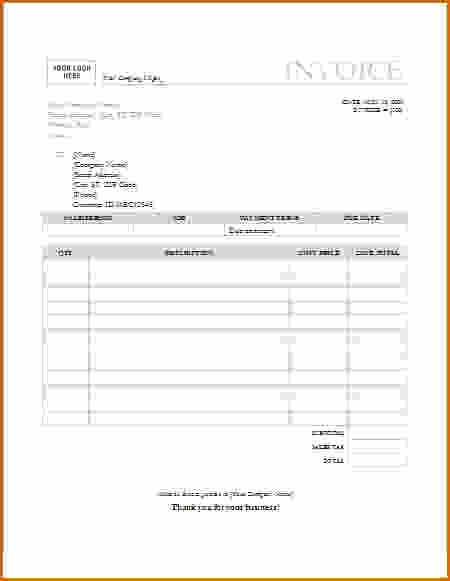 Microsoft Access Invoice Template Awesome 15 Microsoft Office Invoice Template