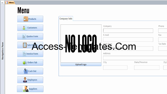 Microsoft Access Invoice Template Best Of Microsoft Access Customers Invoices Quotes and orders