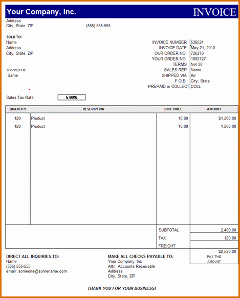 Microsoft Access Invoice Template Lovely 15 Microsoft Office Invoice Template