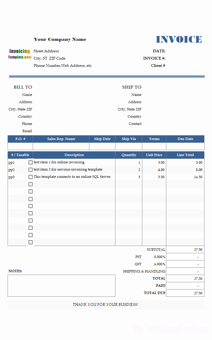 Microsoft Access Invoice Template New Microsoft Access Invoice Template