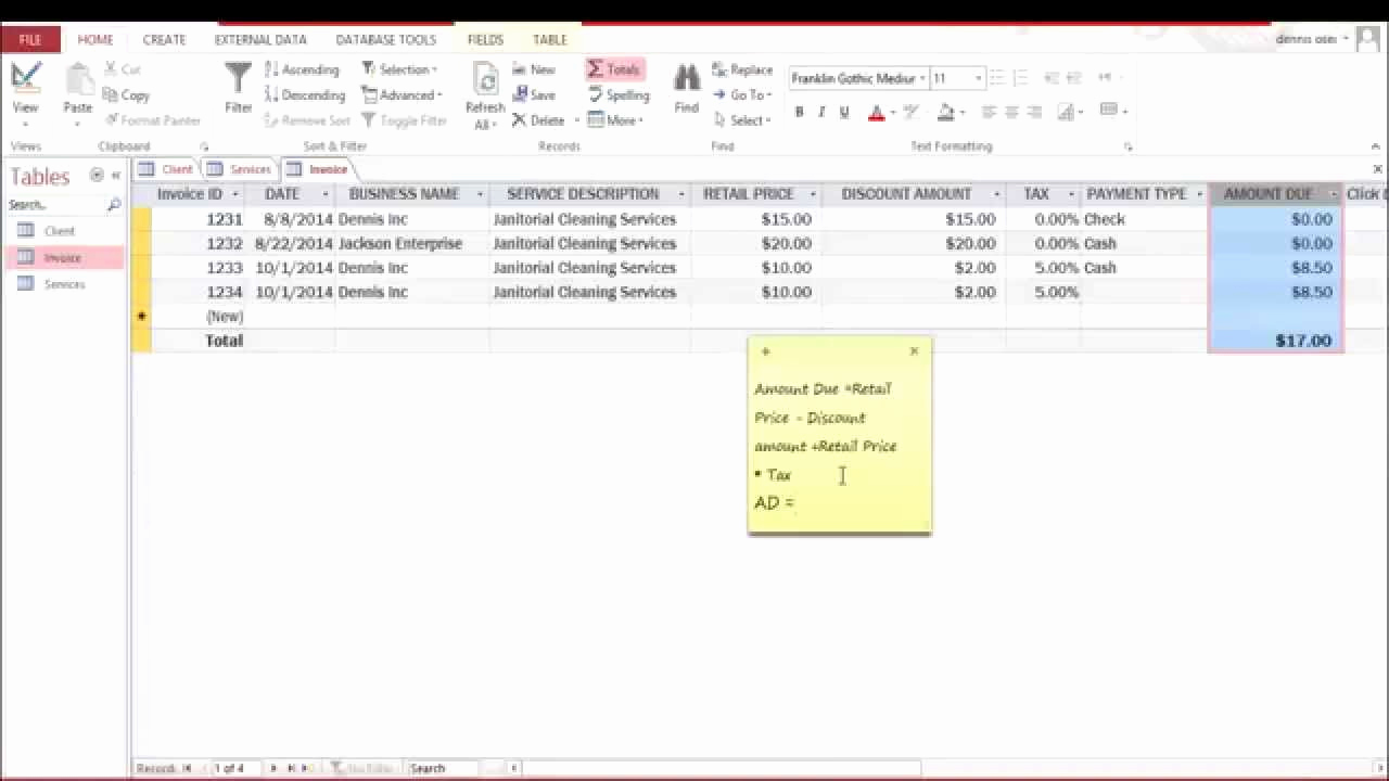 Microsoft Access Invoice Template Unique Access Invoice Template 9 Precautions You Must Take before