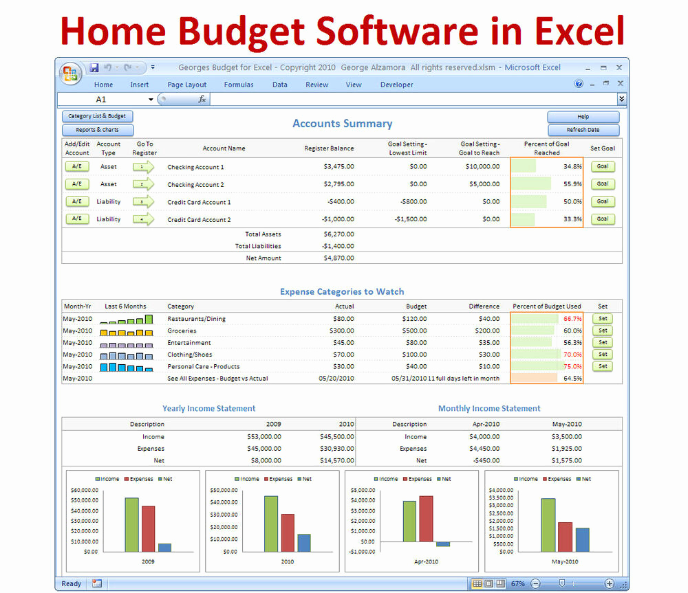 Microsoft Excel Budget Template Best Of Personal Bud Ing software Excel Bud Spreadsheet