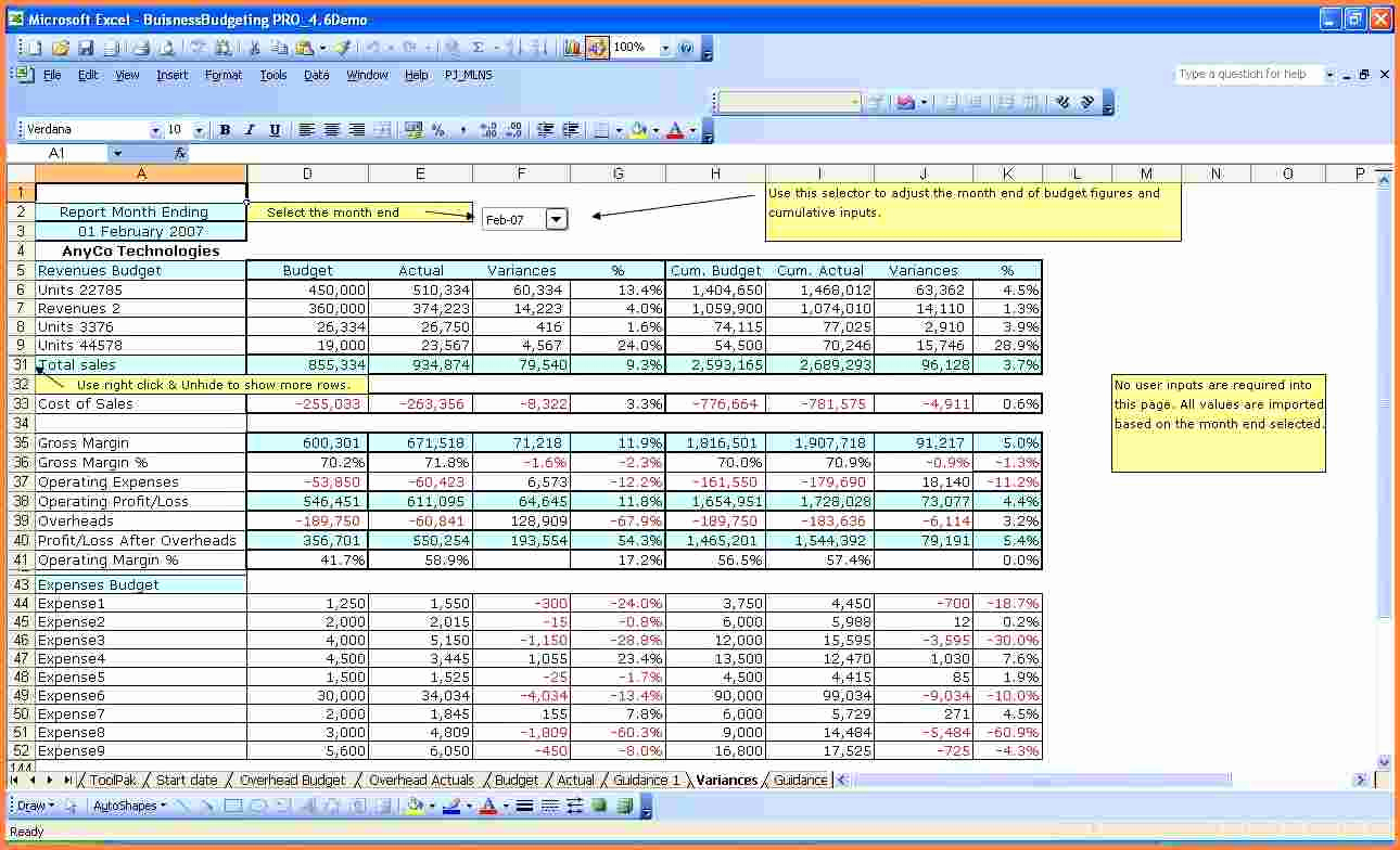 Microsoft Excel Budget Template Elegant 6 Financial Excel Spreadsheet