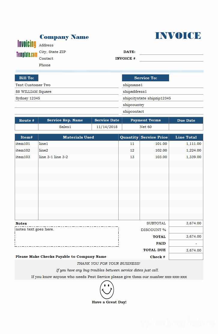 Microsoft Invoice Template Free Fresh Free Invoice Templates for Excel