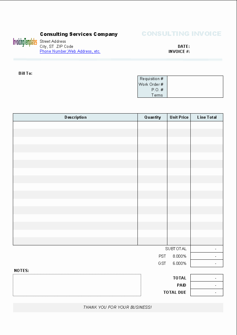 Microsoft Invoice Template Free Fresh Word Invoice Template Mac