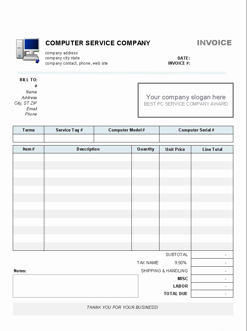 Microsoft Invoice Template Free Lovely Microsoft Fice 2007 Invoice Template Free Free