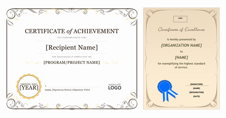 Microsoft Publisher Certificate Template Unique Certificate Template Fice