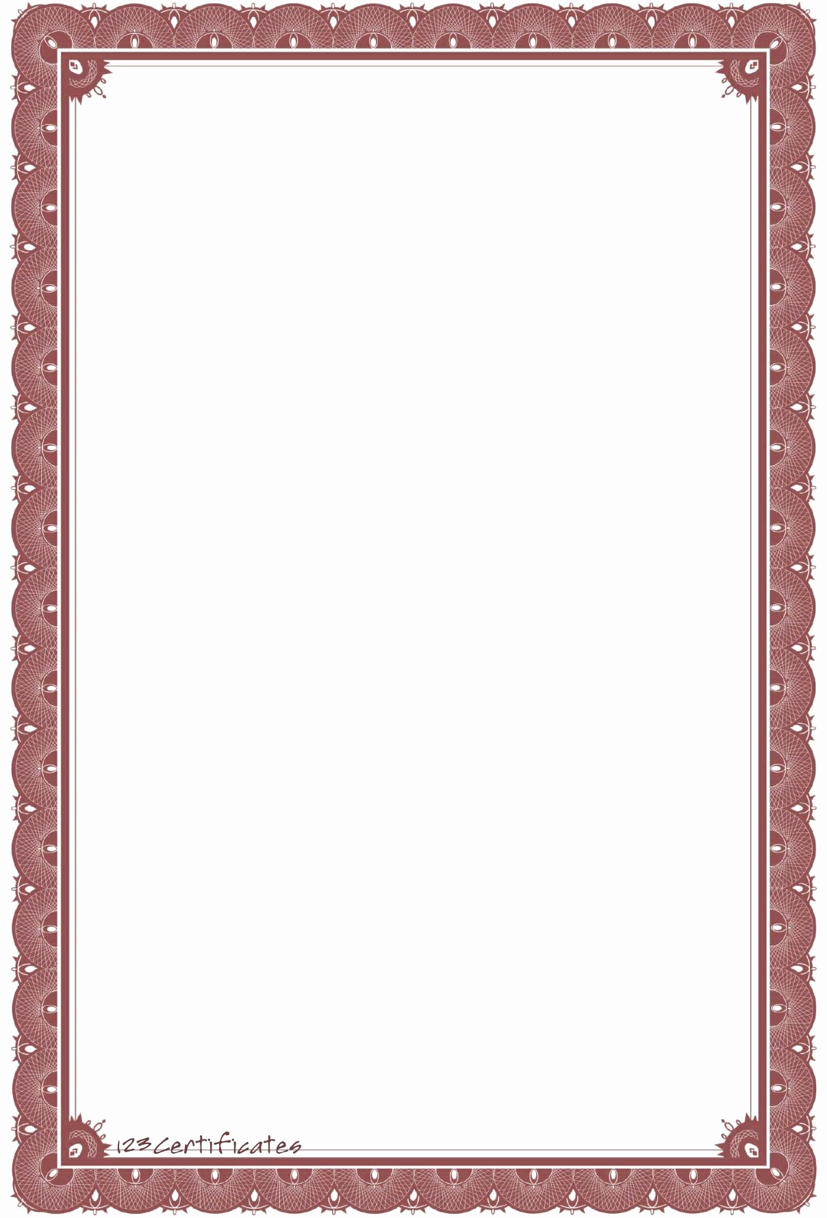 Microsoft Word Certificate Template Free Lovely Microsoft Word Certificate Borders