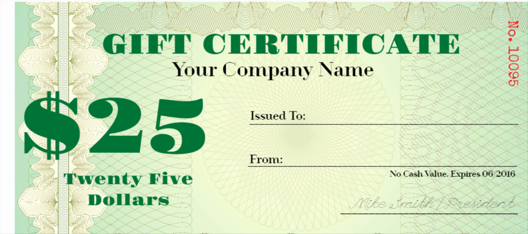 Money Gift Certificate Template Fresh Free Gift Certificates Maker Design Your Gift