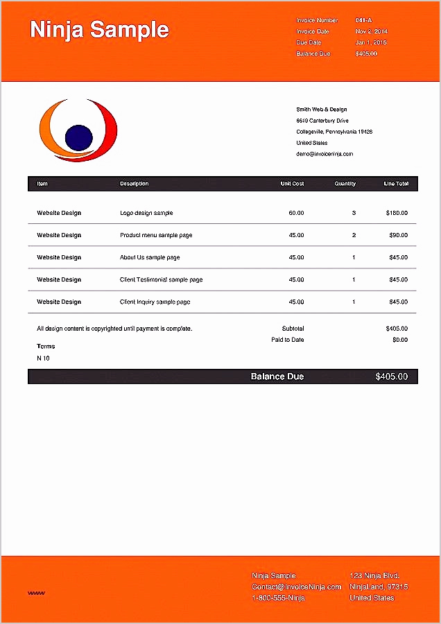 Moving Company Invoice Template Awesome 35 Moving Pany Invoice Example Sampletemplatez