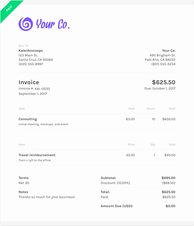 Moving Company Invoice Template Fresh Free Moving Pany Invoice Template
