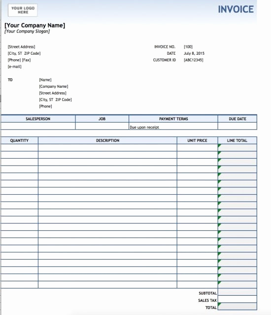 Ms Office Invoice Template Best Of Microsoft Excel 2003 Sales Invoice Template Bloggingfreedom