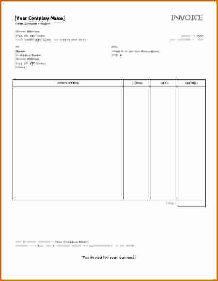 Ms Office Invoice Template Inspirational 15 Microsoft Office Invoice Template