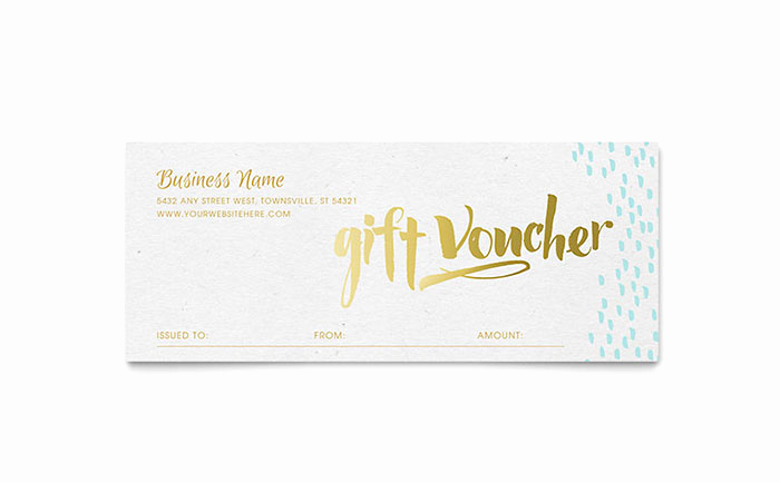 Ms Word Gift Certificate Template Best Of Elegant Gold Foil Gift Certificate Template Word &amp; Publisher