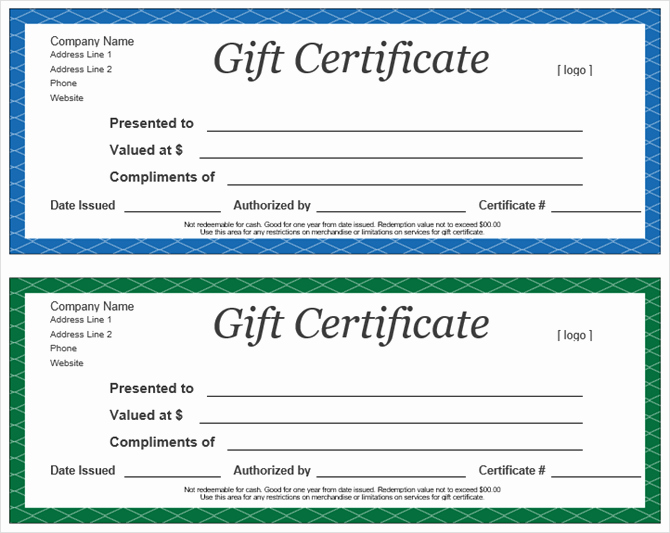 Ms Word Gift Certificate Template Fresh Get A Free Gift Certificate Template for Microsoft Fice
