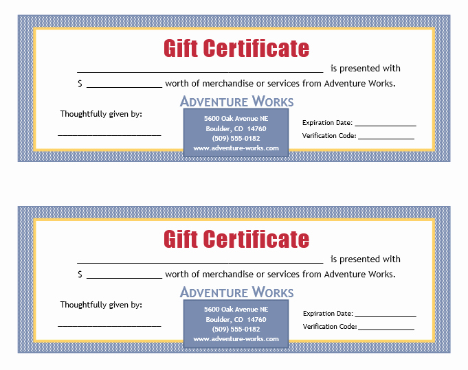 Ms Word Gift Certificate Template Unique A T Voucher Template or A T Certificate Template is