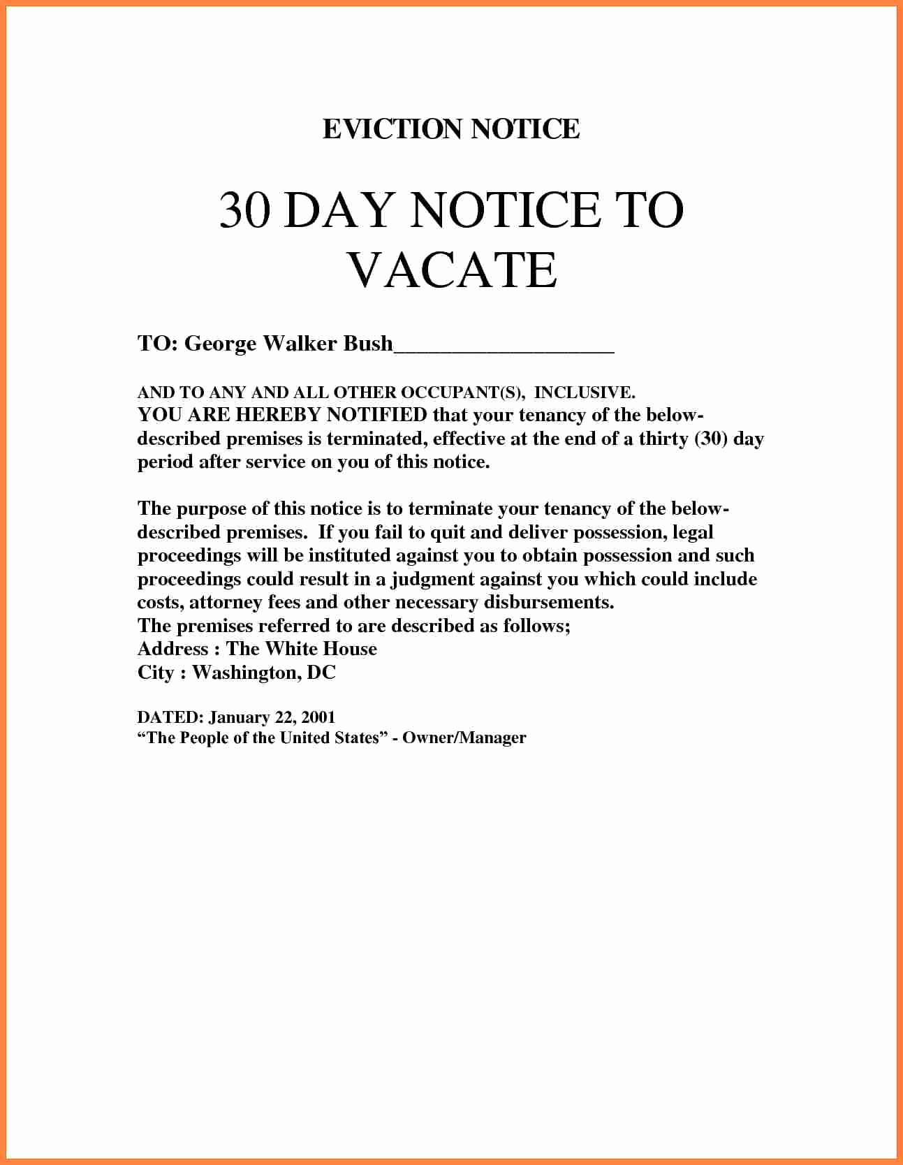 Nc Eviction Notice Template Beautiful 4 Eviction Notice Template Uk