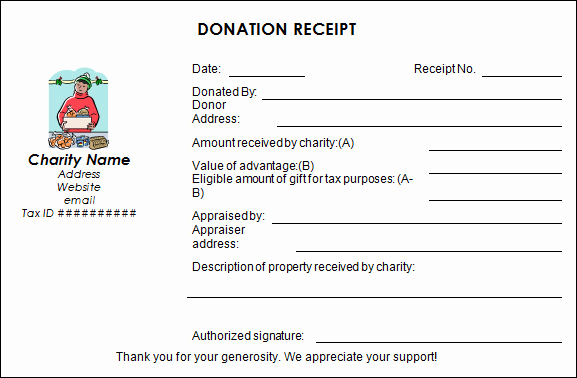 Non Profit Invoice Template Luxury Sample Donation Receipt Template 17 Free Documents In