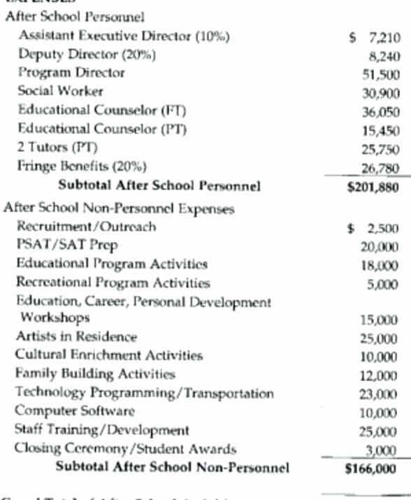 Non Profit organization Budget Template Inspirational 8 Non Profit Bud Template