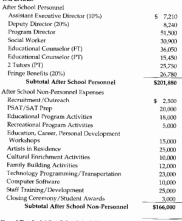 Nonprofit Program Budget Template Fresh 14 Nonprofit Bud Templates Word Pdf Excel