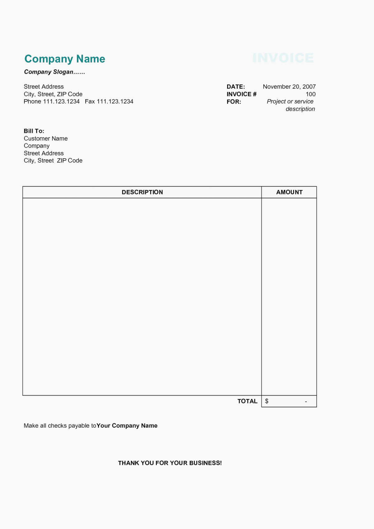 Notary Invoice Template Free Fresh 15 Things to Expect when