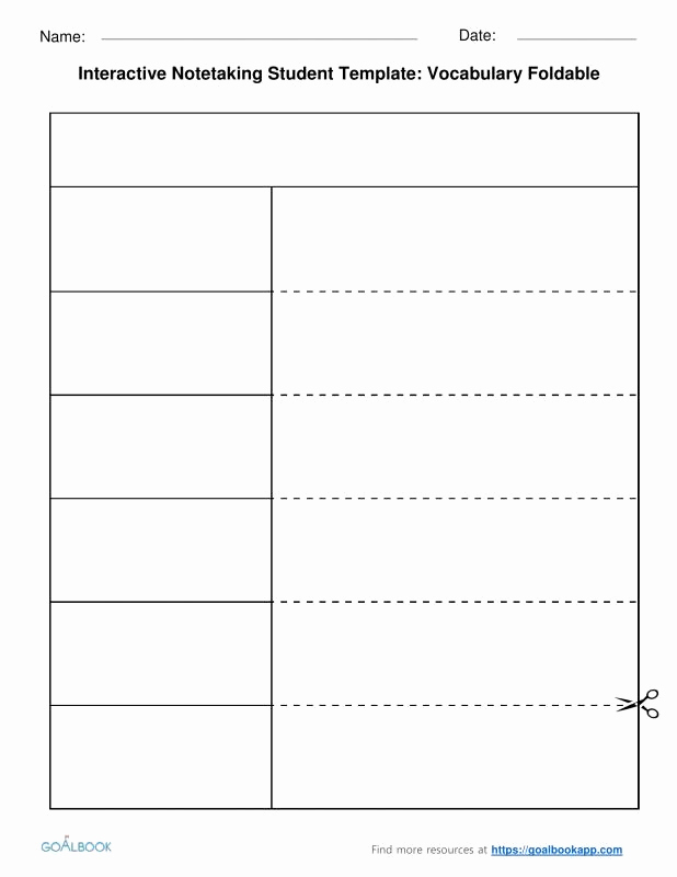 Note Taking Template Word Fresh Note Taking Template