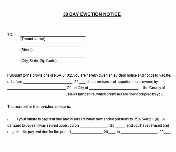 Notice to Vacate Texas Template Luxury Printable Sample 30 Day Notice to Vacate Template form