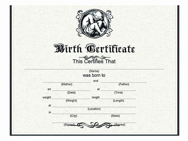 Old Birth Certificate Template Fresh 149 Best Certificate Template Images On Pinterest