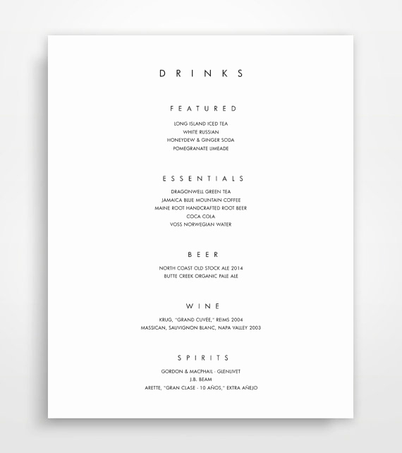 bar menu bar menu template bar menu