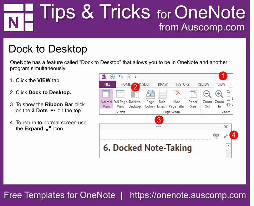 Onenote to Do List Template Awesome Aus P Enote Tips and Tricks Dock to Desktop