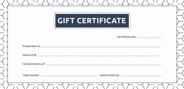 Online Gift Certificate Template Fresh 30 Blank Gift Certificate Templates Doc Pdf