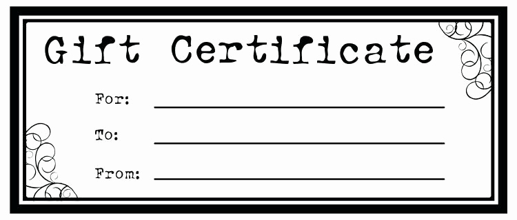 Online Gift Certificate Template Fresh Google Docs Gift Certificate Template