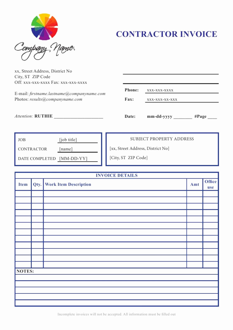 Open Office Invoice Template Free Elegant Open Fice Invoice Templates Spreadsheet Templates for