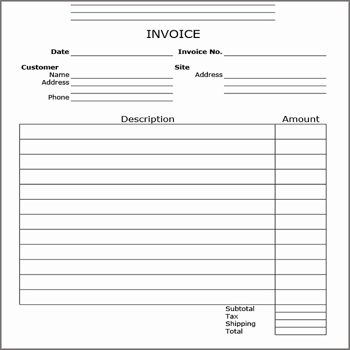 Open Office Invoice Template Free Lovely Open Fice Invoice Template