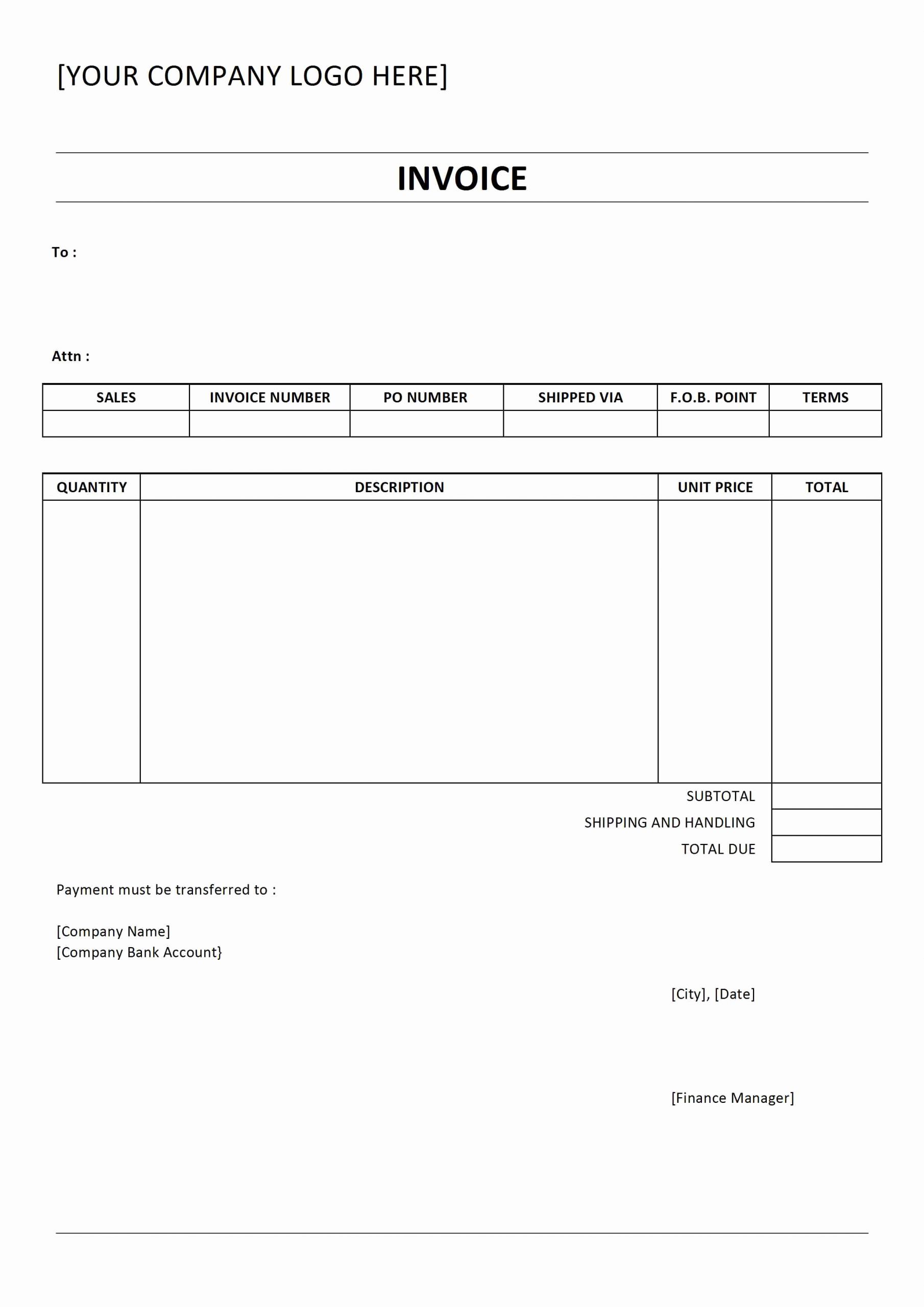 Open Office Invoice Template Free Unique Free Open Fice Templates Part 9