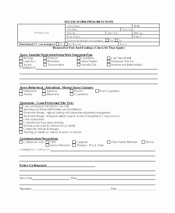 Outpatient Psychiatric Progress Note Template Unique Outpatient Progress Note Template – Ijbcr