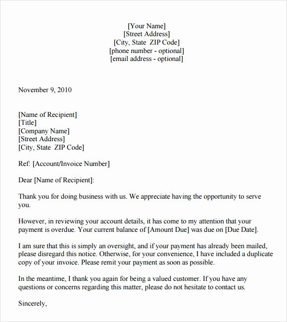 Past Due Rent Notice Template Beautiful Free 8 Past Due Letter Templates In Pdf