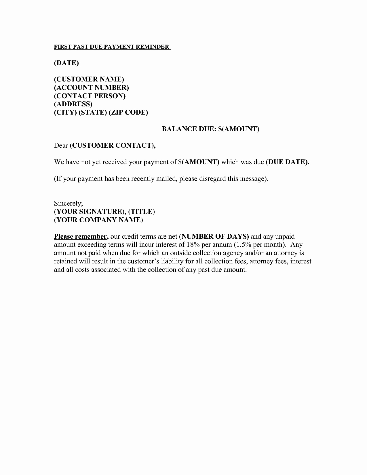 Past Due Rent Notice Template Elegant Notice Template Category Page 2 Efoza