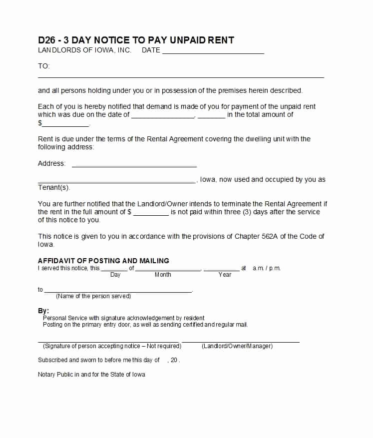 Past Due Rent Notice Template Lovely 34 Printable Late Rent Notice Templates Templatelab